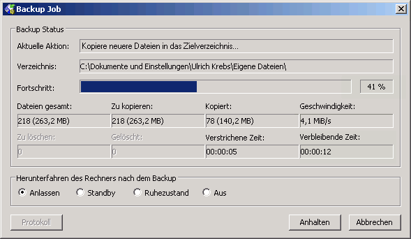 Fortschrittsdialog